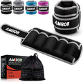 YYOJ  Ankle Weights, Adjustable Leg Weights Straps for Exercise, Wrist Weight Set for Women and Men