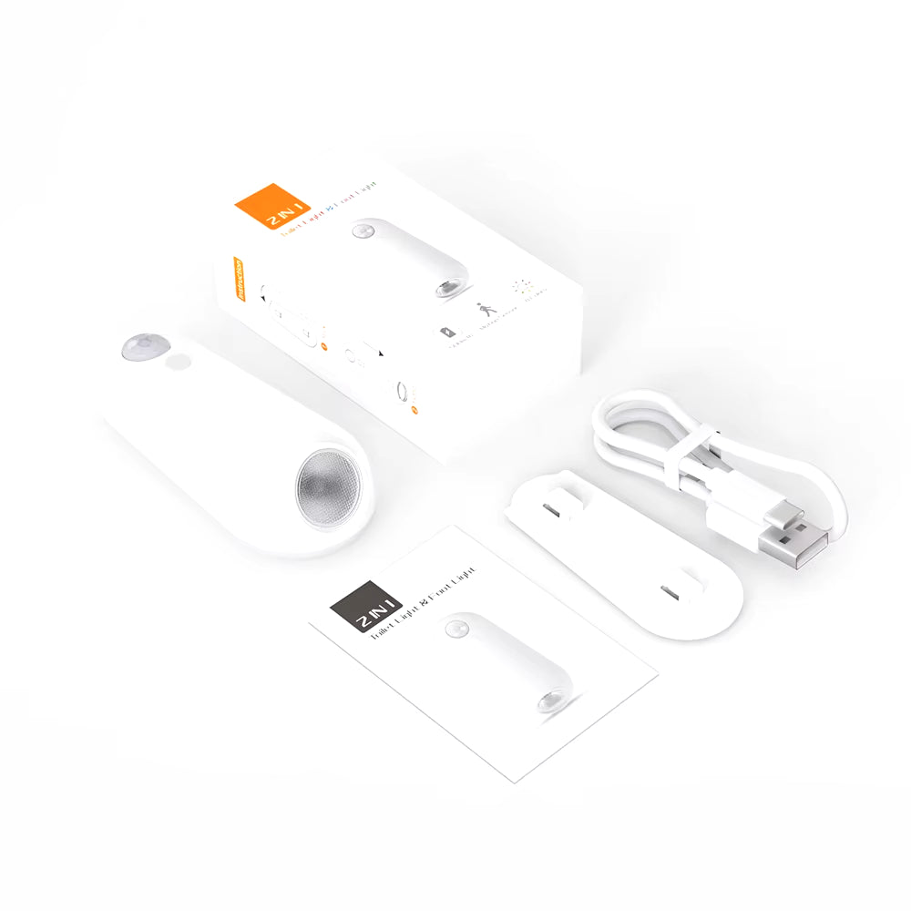 LED Smart Motion Sensor Night Light, Toilet Seat Lights, USB Rechargeable 8Color Lamp for Summer Corridor WC Camping Home Decor