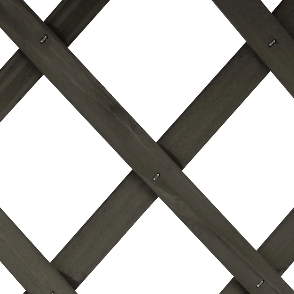 Planter Flower Box Trellis Raised Bed Outdoor Planter Solid Firwood