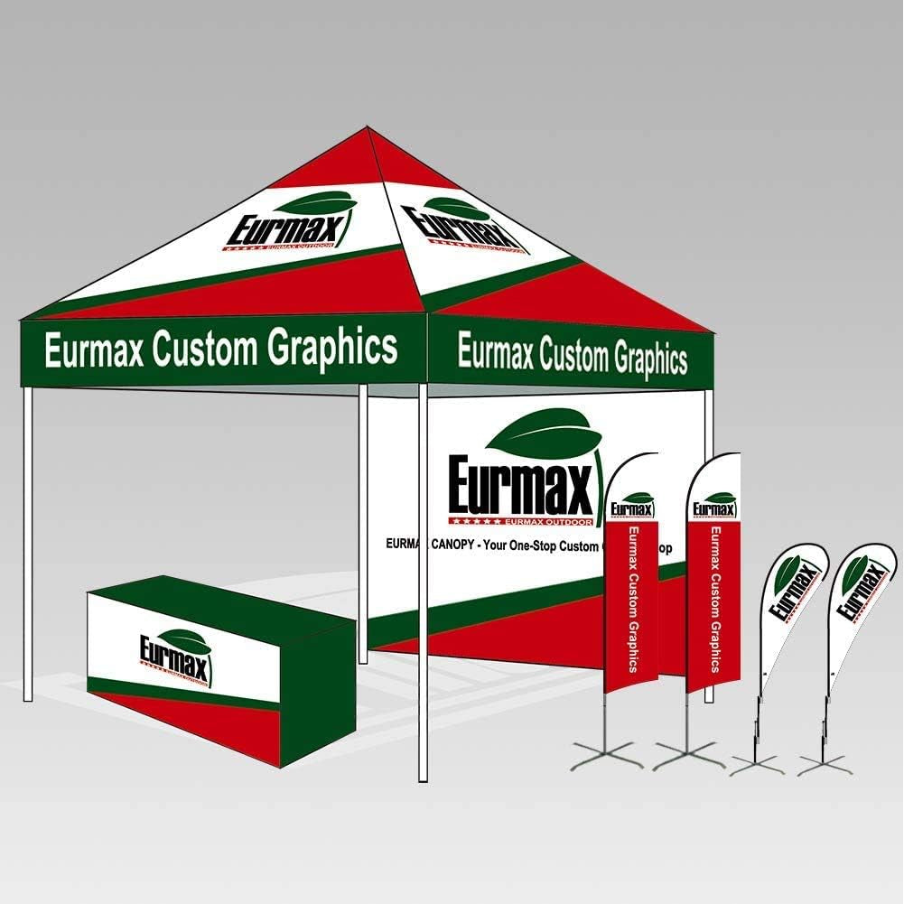 USA 5'X5' Pop up Canopy Tent Commercial Instant Canopies with Heavy Duty Roller Bag,Bonus 4 Sand Weights Bags (Kelly Green)