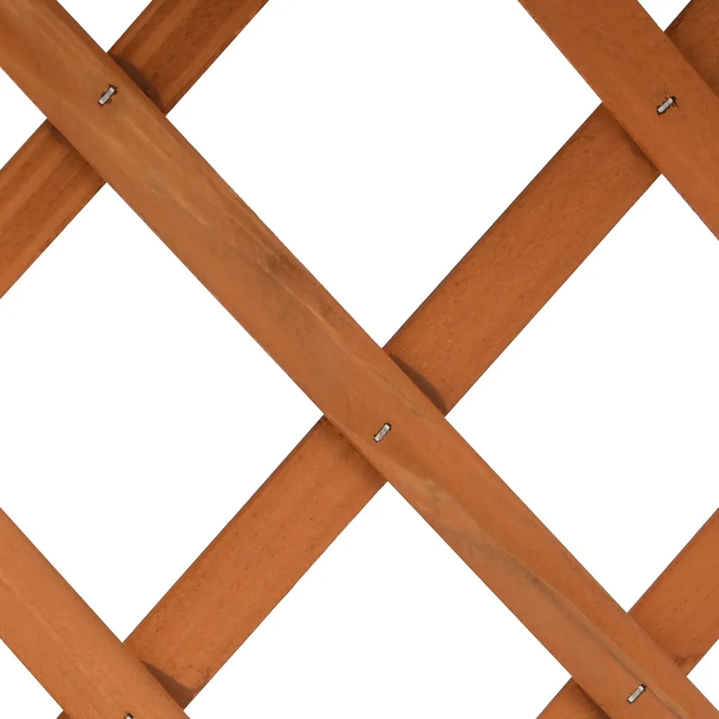 Planter Flower Box Trellis Raised Bed Outdoor Planter Solid Firwood