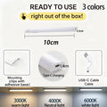 Cabinet Lights Wireless Motion Sensor LED Bar Light Rechargeable Magnetic for Kitchen Closet Night Light Indoor Lighting