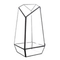 Glass Plant Terrarium Modern Handmade Glass Planter Pot with Door 25Cm Handmade Glass Planter Pot Small Geometric Terrarium