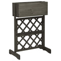 Planter Flower Box Trellis Raised Bed Outdoor Planter Solid Firwood