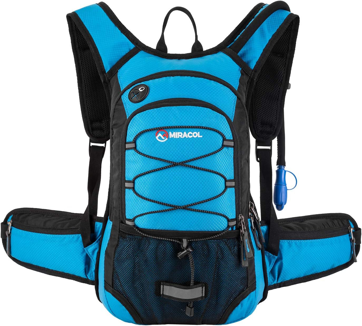 Hydration Pack Hiking Water Backpack -  Insulated Water Bag with 2L Bladder