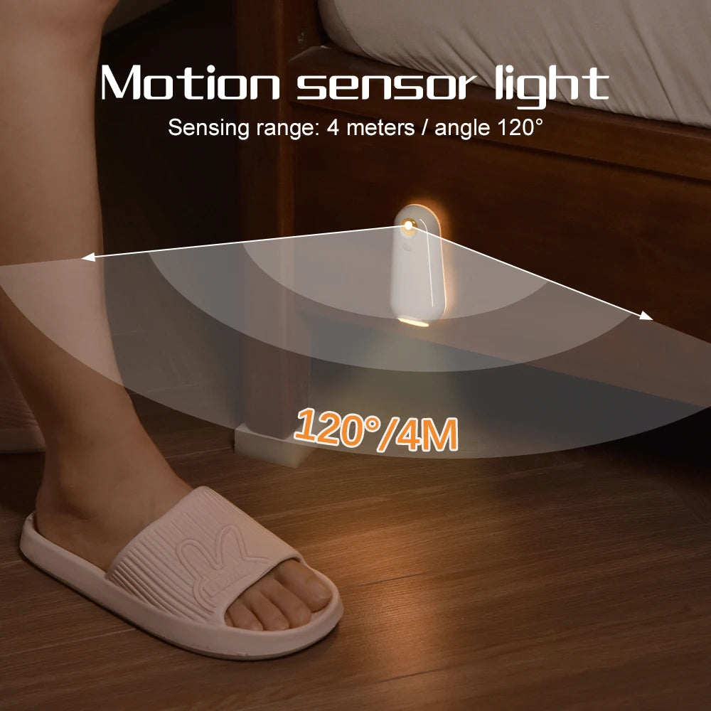 Toilet Night Light Motion Sensor Light Toilet Bowl Light RGB 7Color Changing for Bathroom Decoration LED Rechargeable LED Light