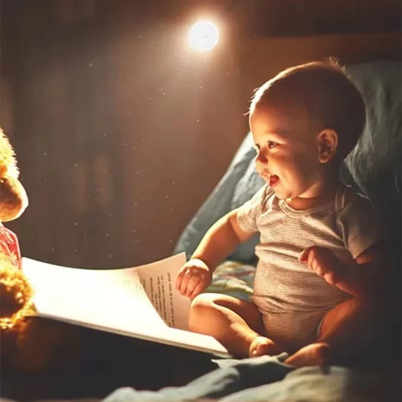 Motion Sensor LED Night Light USB Rechargeable Night Lamp for Kitchen Cabinet Wardrobe Lamp Staircase Wireless LED Closet Light